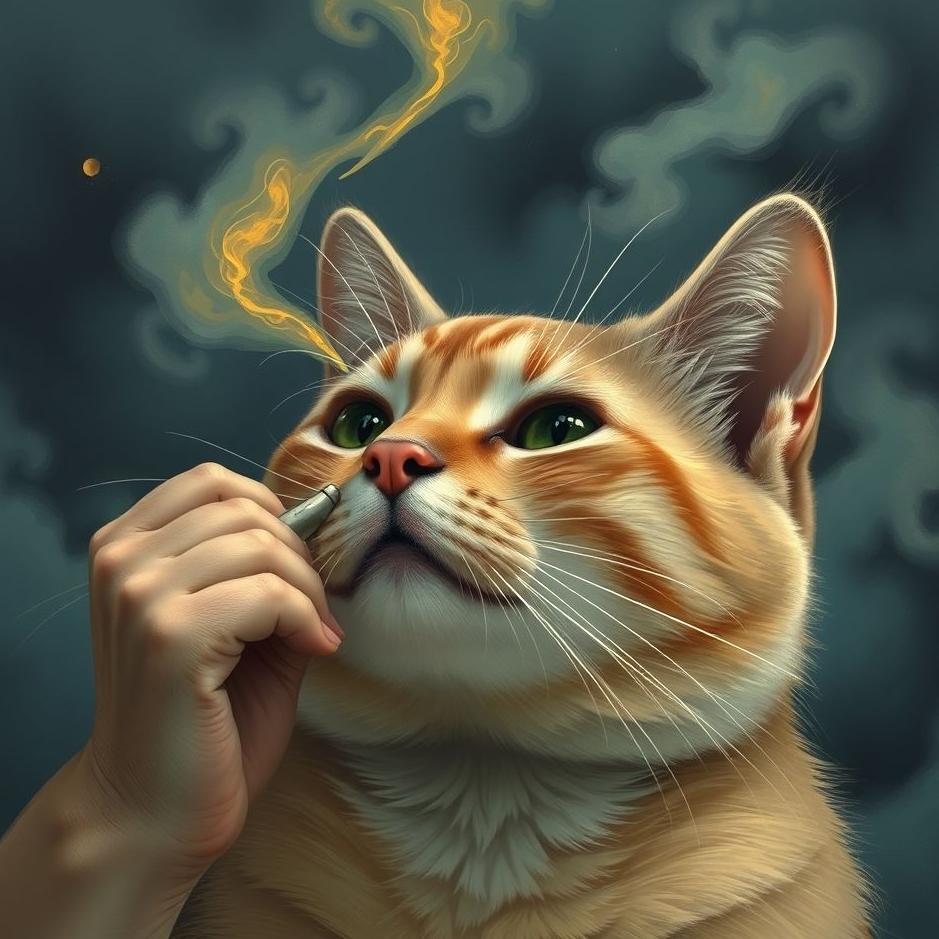 Dream : Seeing tearing off a cat's head in a dream