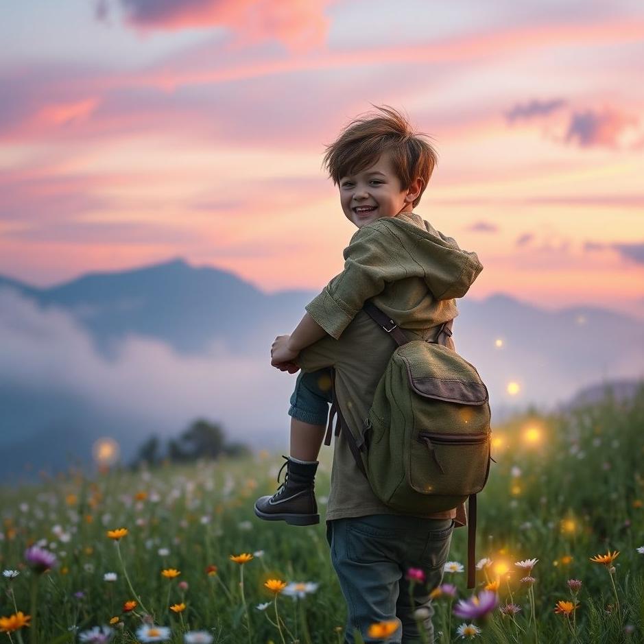 Dream : Seeing that you are carrying a boy on your back in a dream