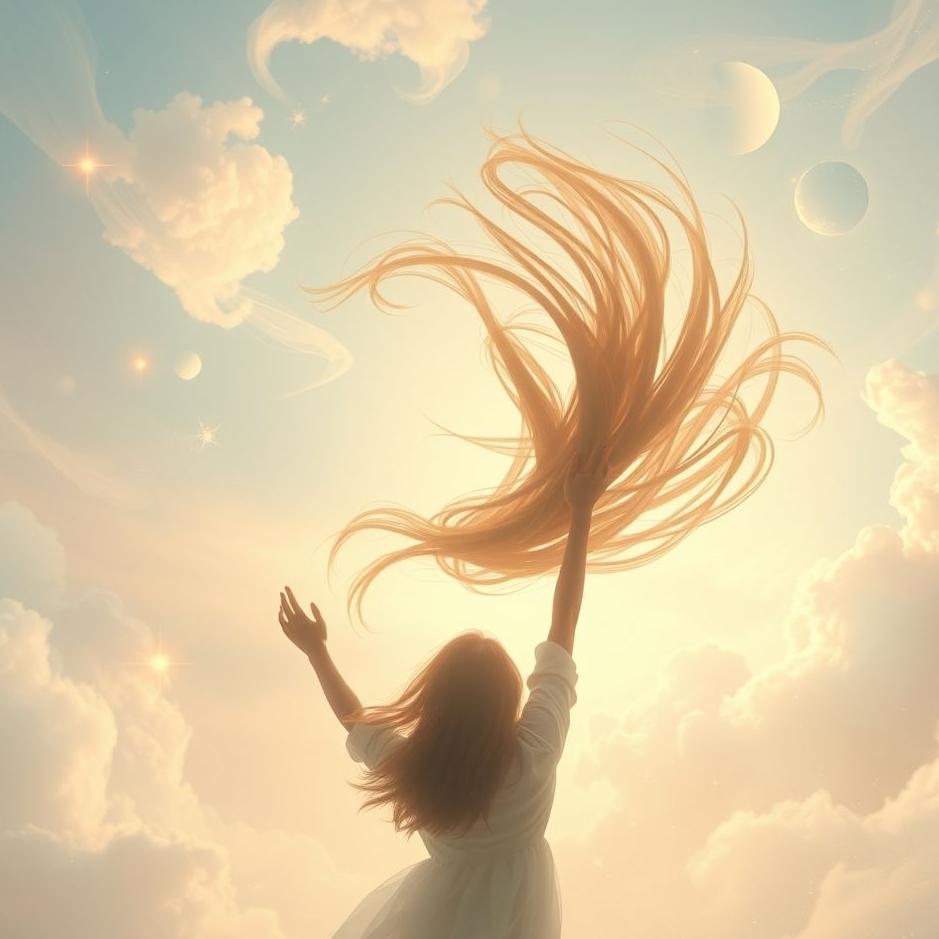 Dream : Seeing that you are throwing up your hair in a dream