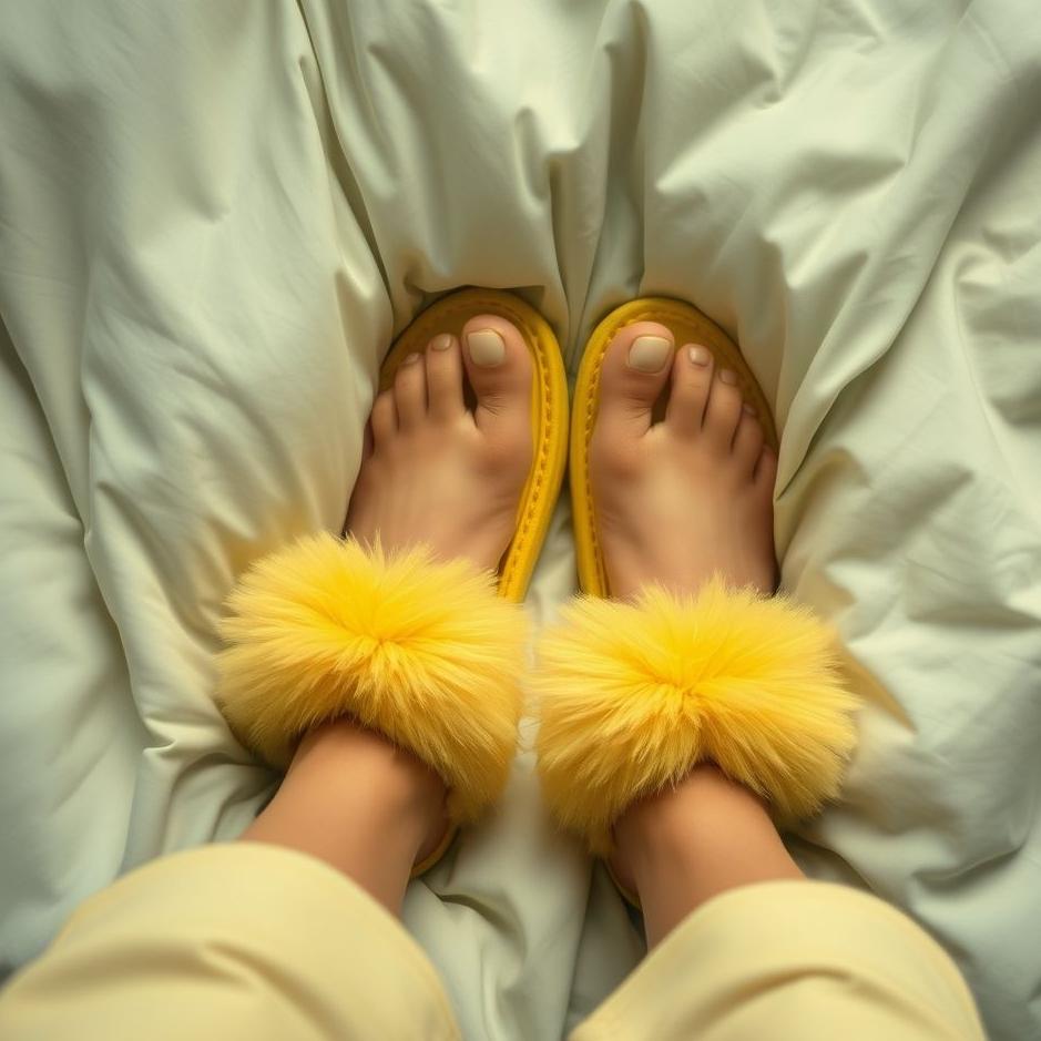 Dream : Seeing that you are wearing yellow slippers in a dream