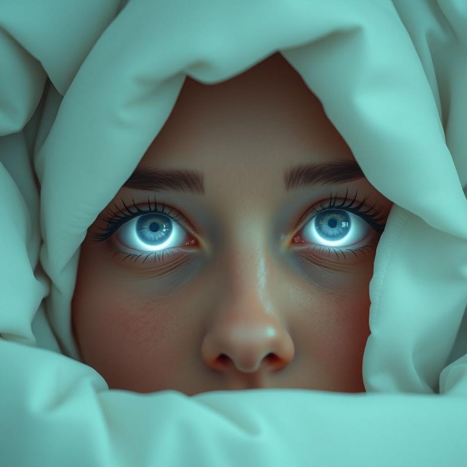 Dream : Seeing that your eyes are white in a dream