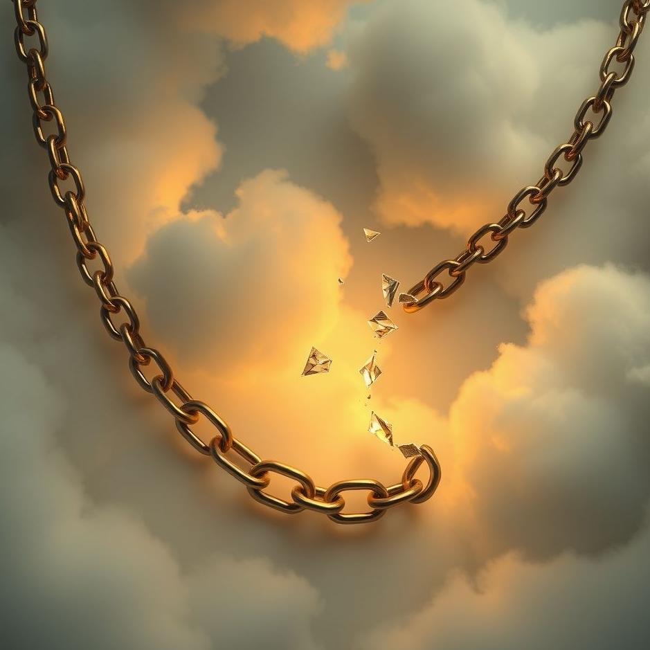 Dream : Seeing the chain of a necklace breaking in a dream
