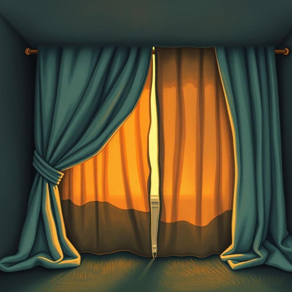 Dream : Seeing the curtain of the house being torn in a dream