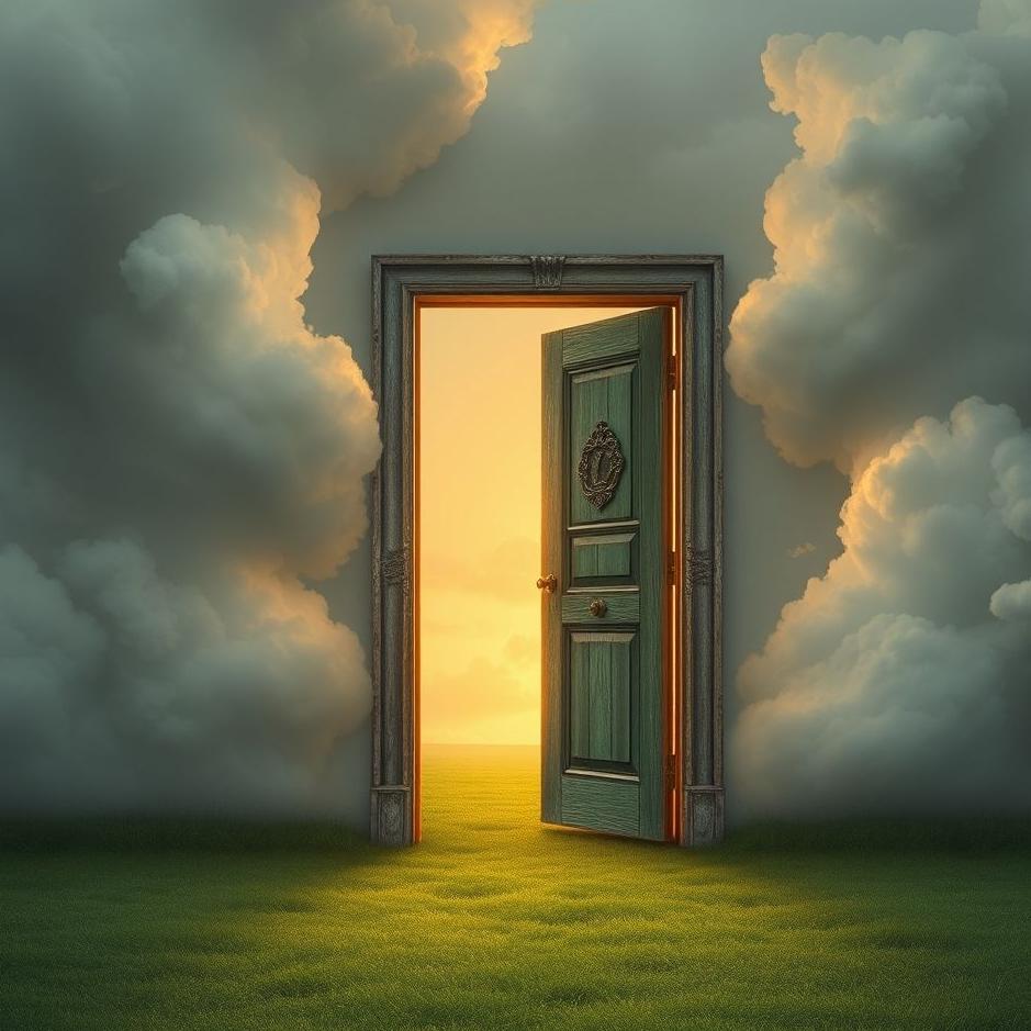 Dream : Seeing the door ajar in a dream