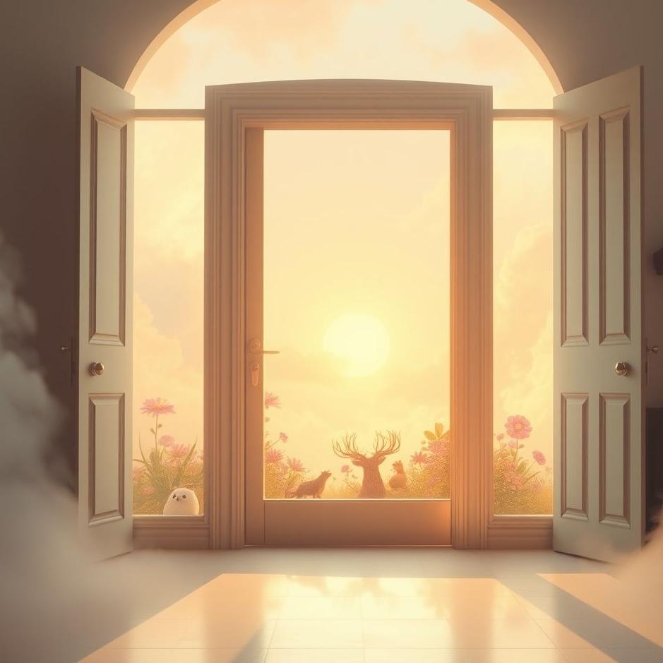 Dream : Seeing the door of the house open in a dream