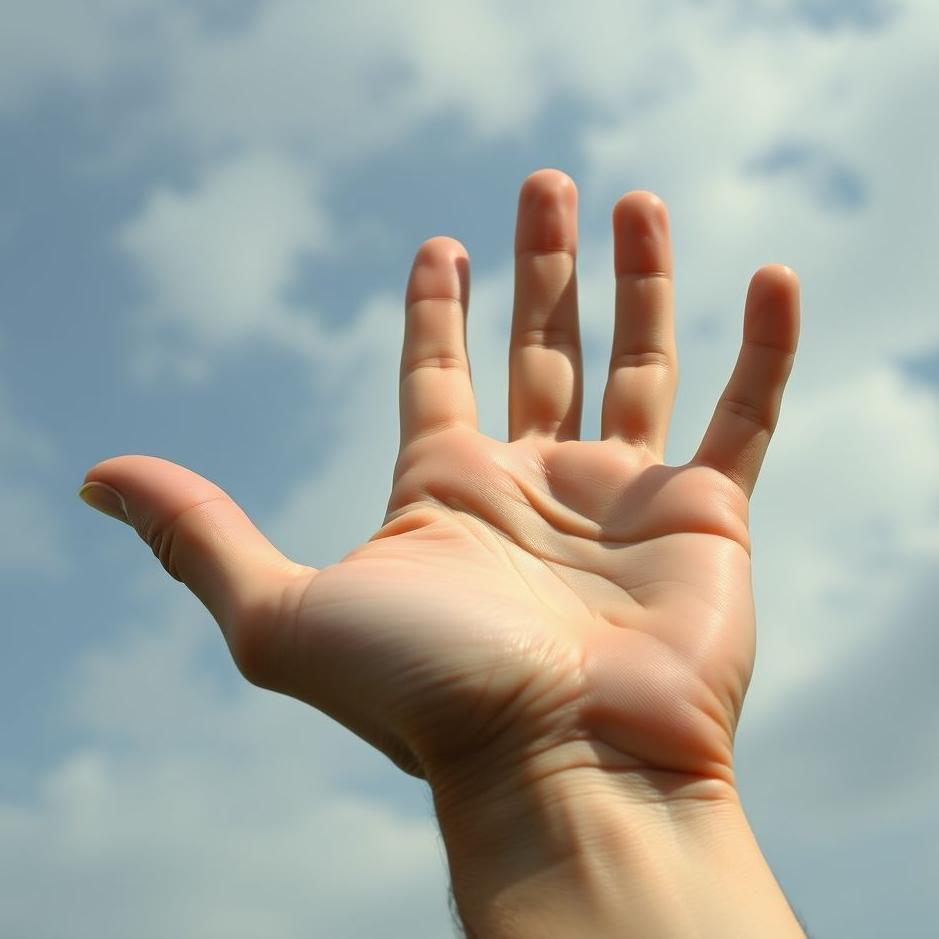 Dream : Seeing the left palm being cut off in a dream