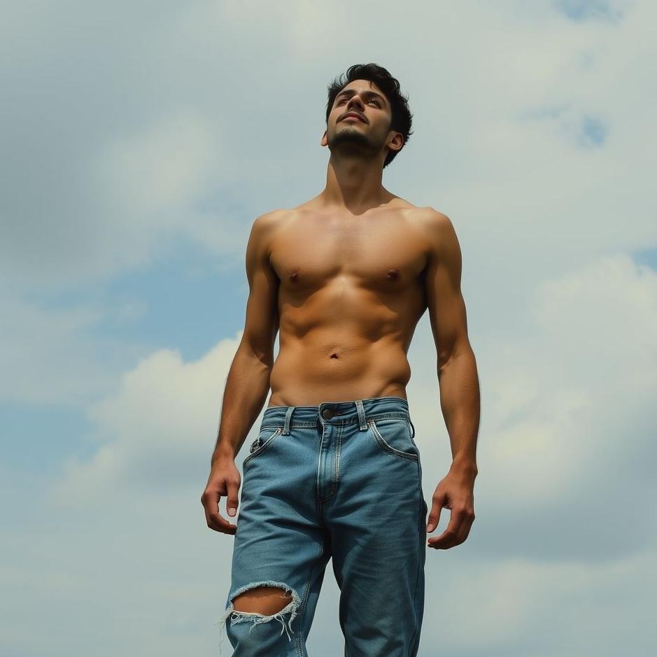 Dream : Seeing the pants he is wearing torn in a dream