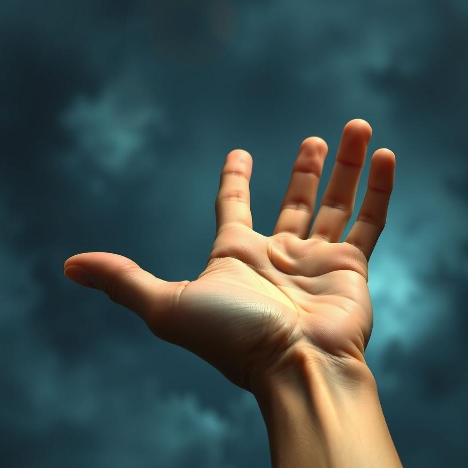 Dream : Seeing the right hand paralyzed in a dream