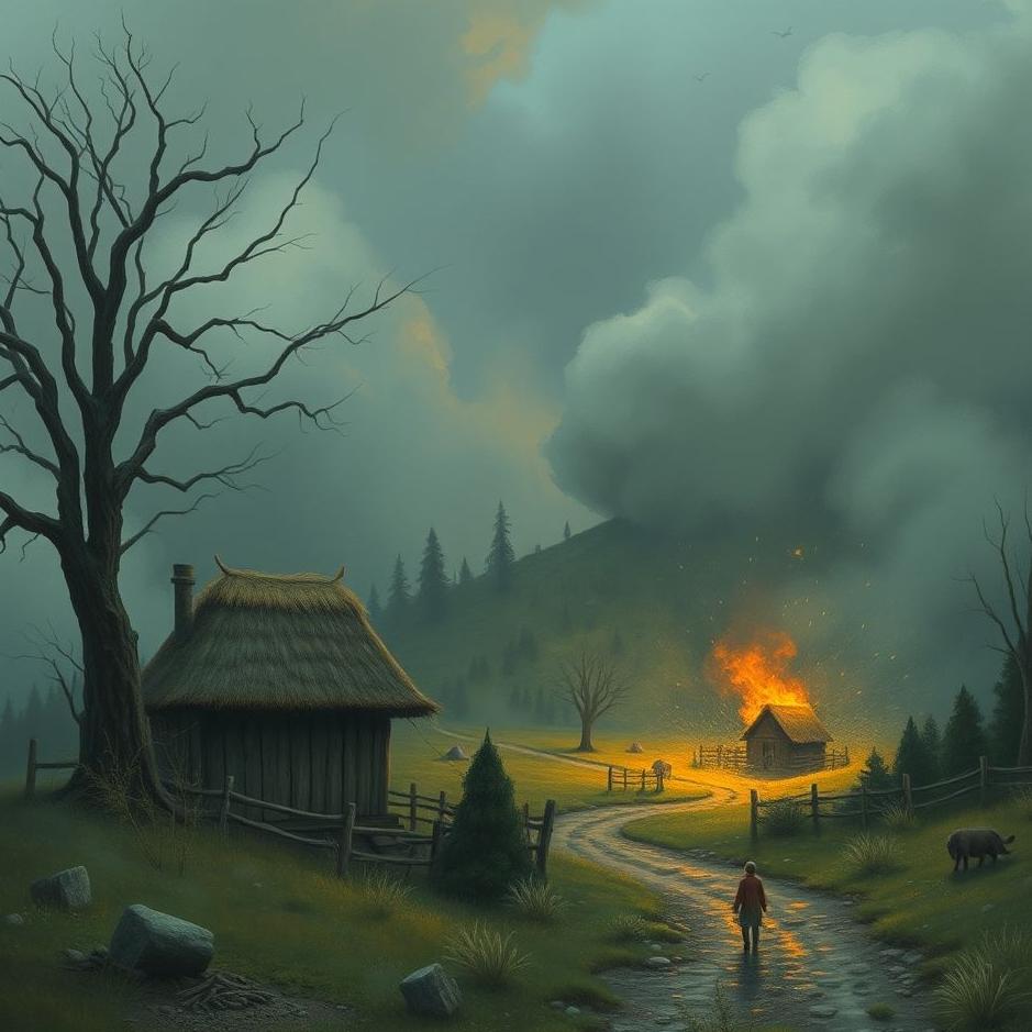 Dream : Seeing the village's press being cut off in a dream