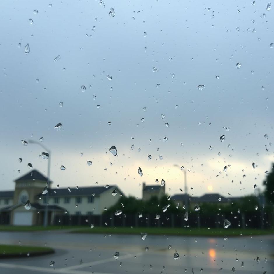 Dream : Seeing the weather being rainy in a dream