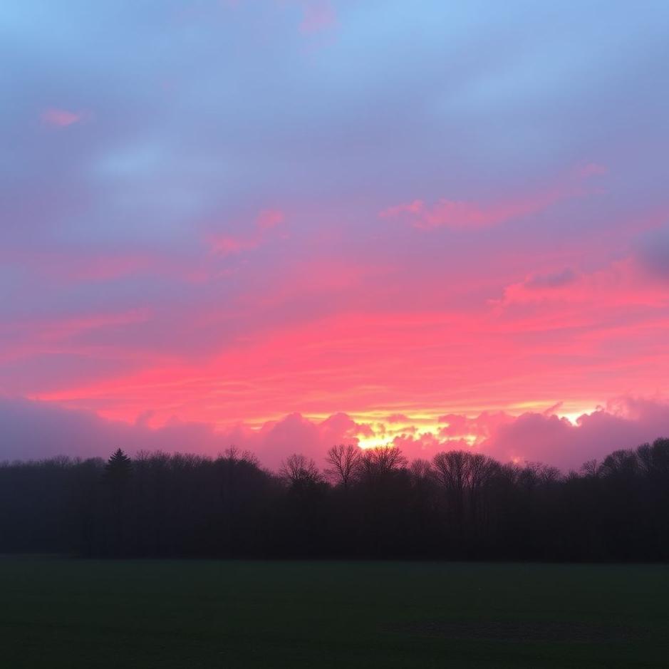 Dream : Seeing the weather being red in a dream