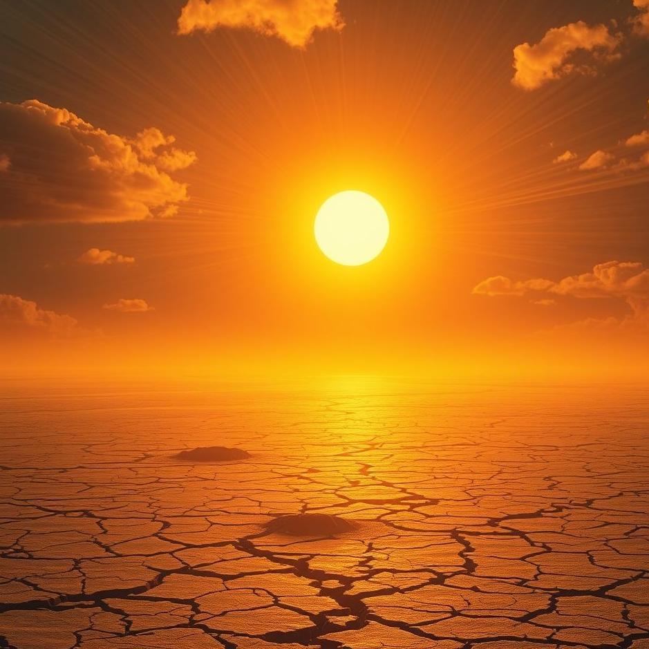 Dream : Seeing the weather being very hot in a dream