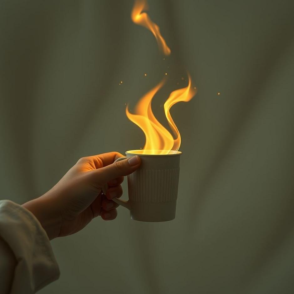 Dream : Seeing throwing a coffee cup in a dream