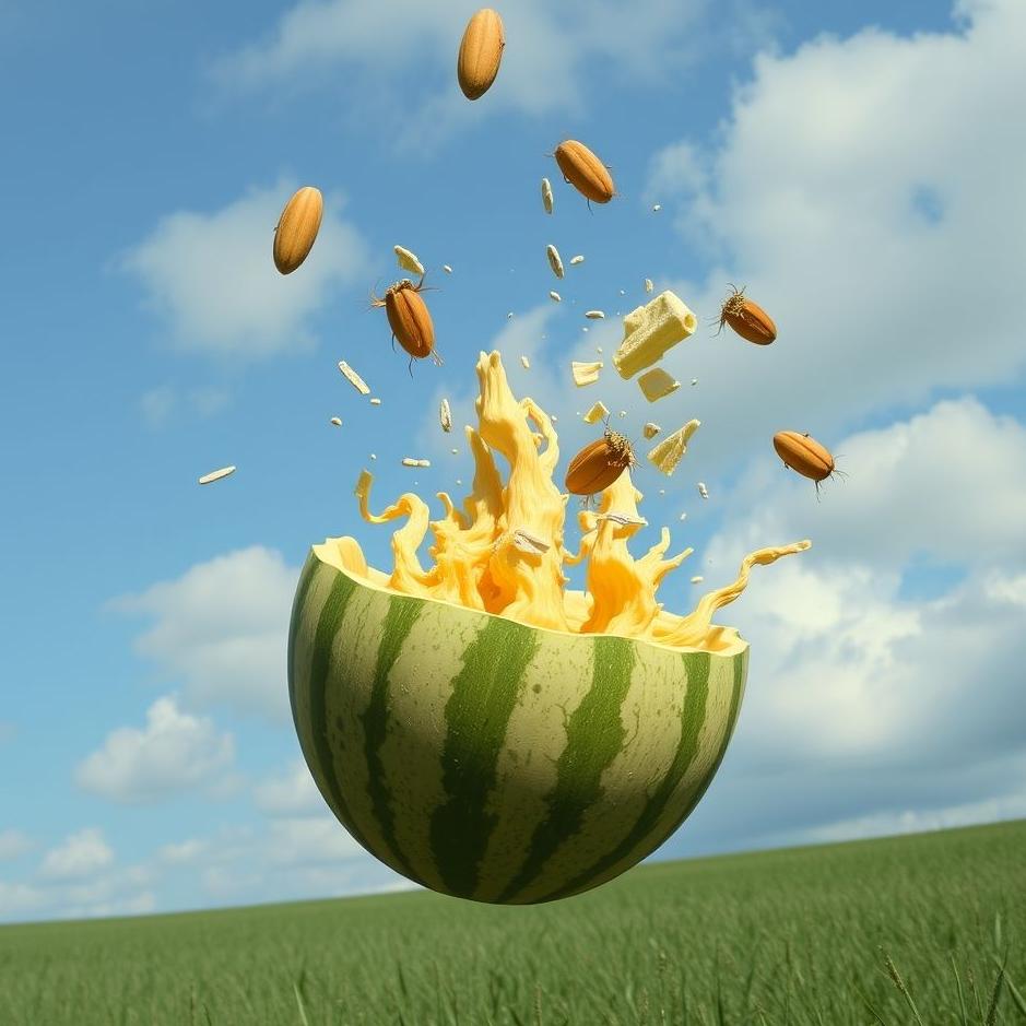 Dream : Seeing throwing a melon in a dream