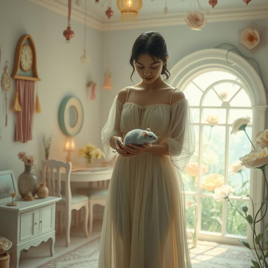 Dream : Seeing throwing a mouse out of your house in a dream