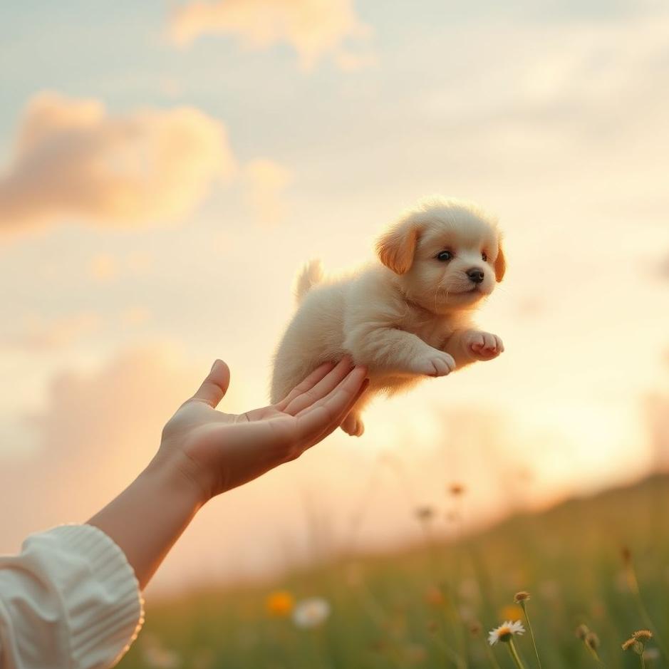 Dream : Seeing throwing a puppy in a dream