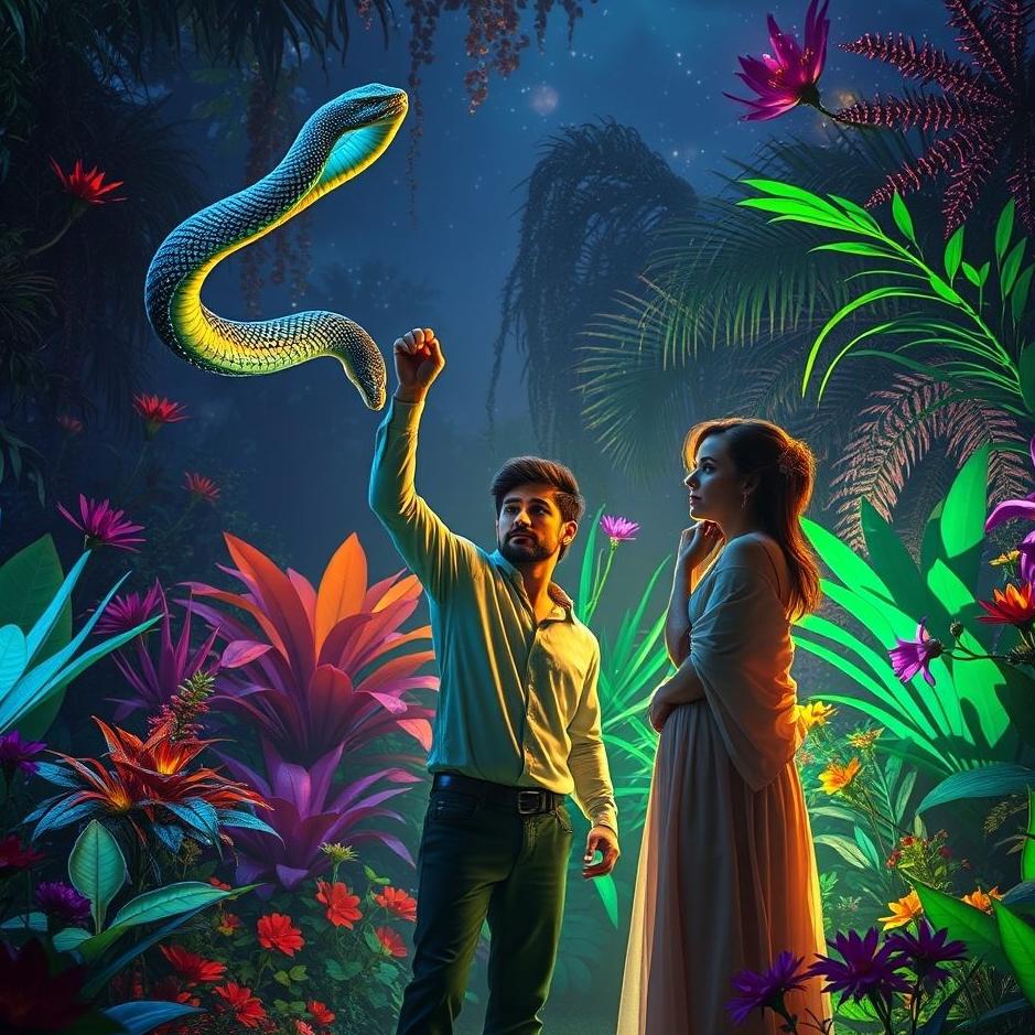 Dream : Seeing throwing a snake on your spouse in a dream