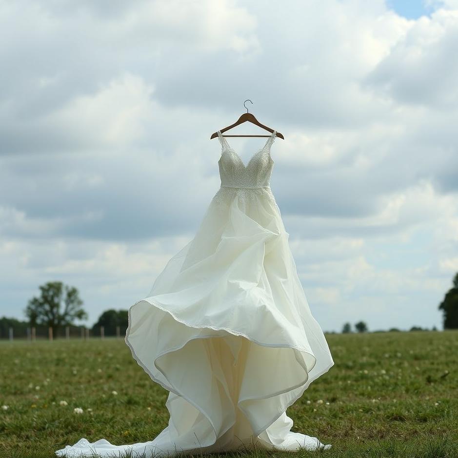 Dream : Seeing throwing away a wedding dress in a dream