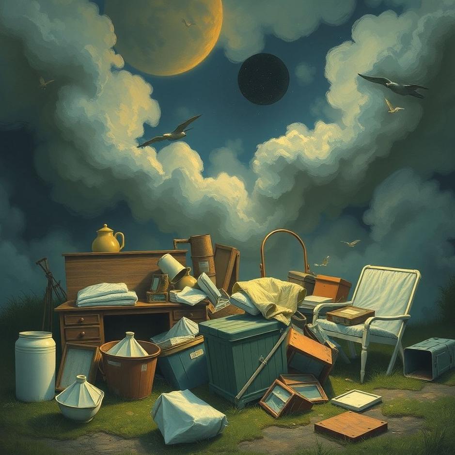 Dream : Seeing throwing away household items in a dream