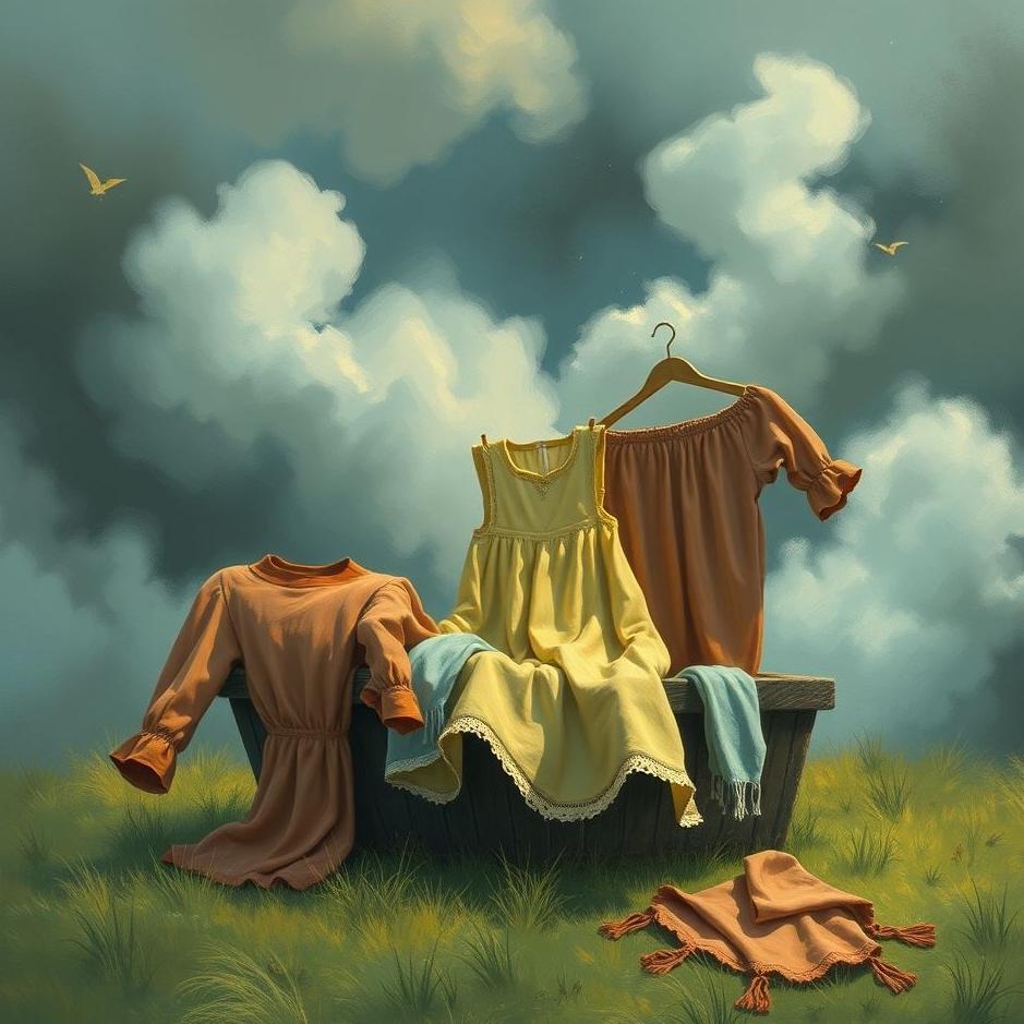 Dream : Seeing throwing away old clothes in a dream
