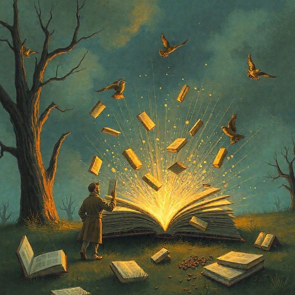 Dream : Seeing throwing books away in a dream