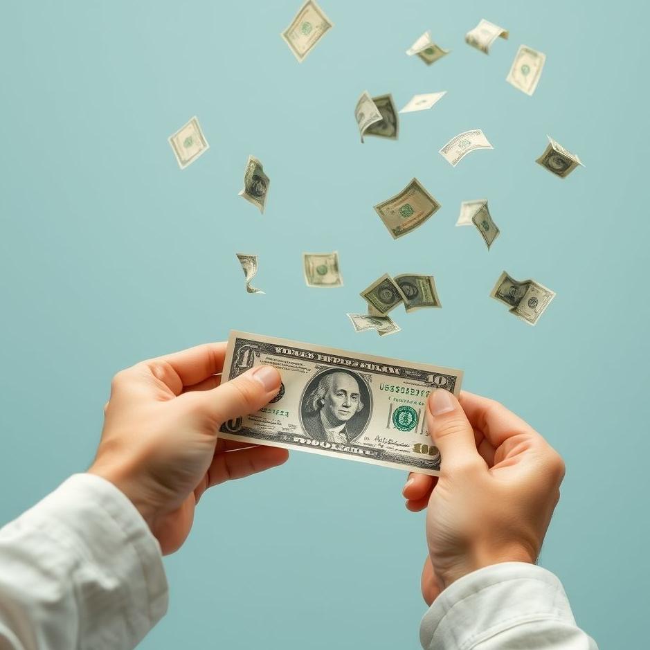 Dream : Seeing throwing paper money in a dream