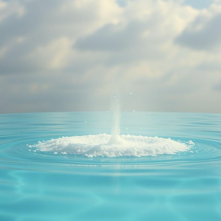 Dream : Seeing throwing salt into a pool in a dream