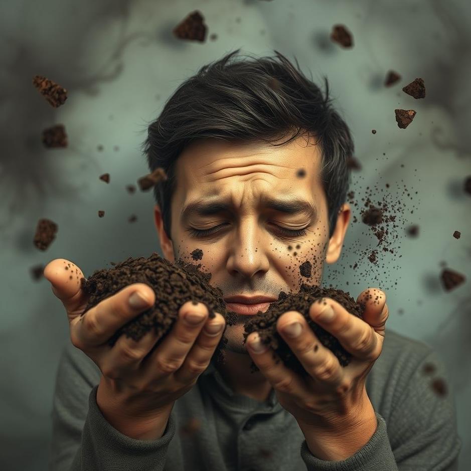 Dream : Seeing throwing soil in the eye in a dream