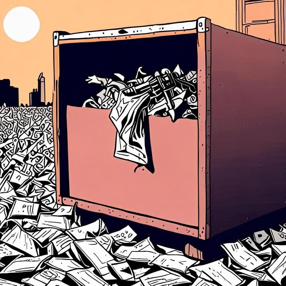 Dream : Seeing throwing the gun in the trash in a dream