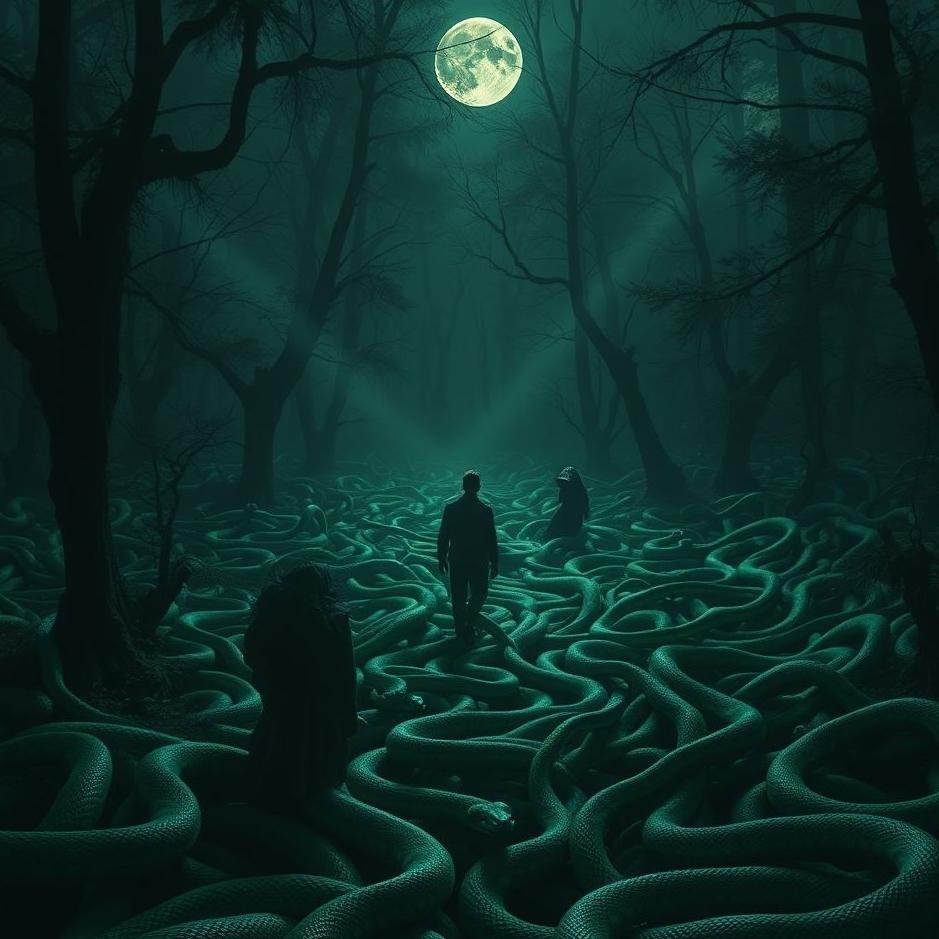 Dream : Seeing too many snakes in a dream