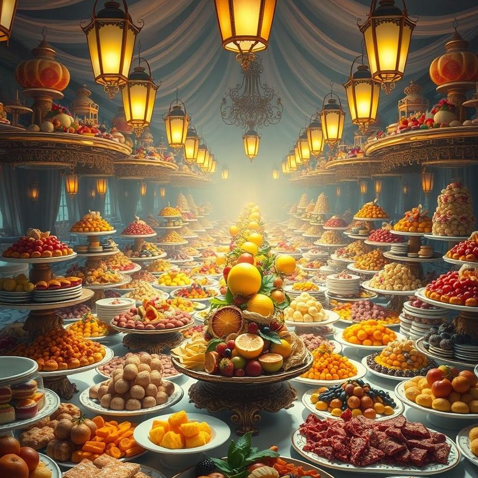 Dream : Seeing too much food in a dream