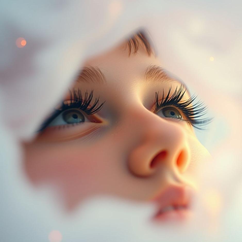 Dream : Seeing very long eyelashes in a dream