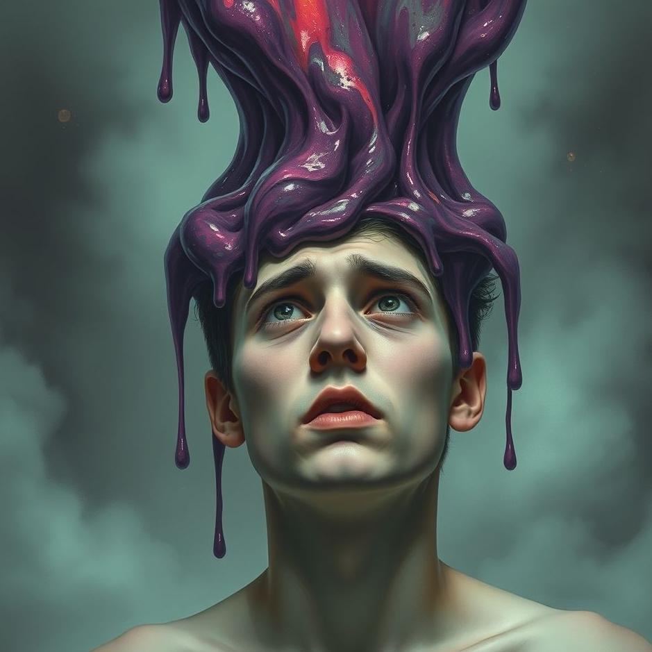 Dream : Seeing vomiting on one's head in a dream