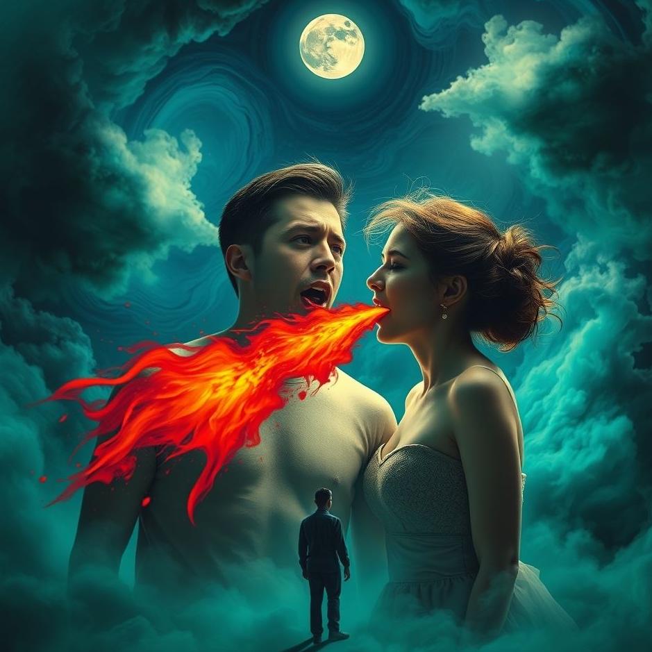 Dream : Seeing vomiting on your spouse in a dream