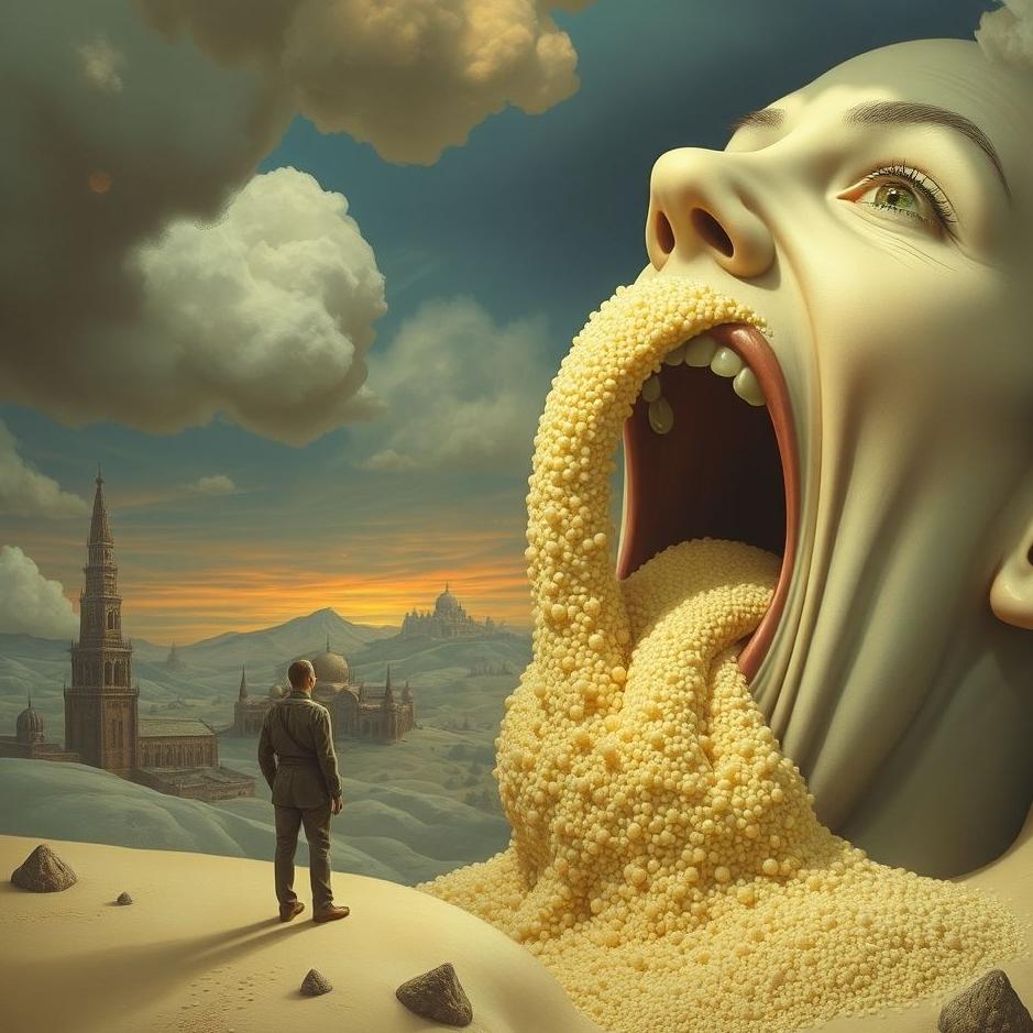 Dream : Seeing vomiting semolina in a dream