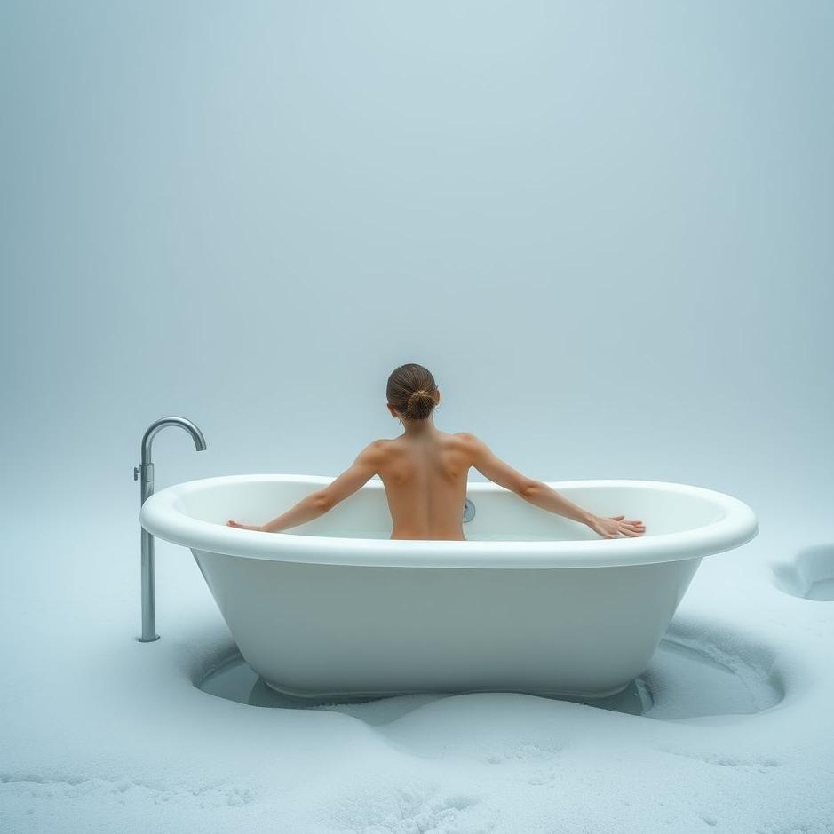 Dream : Seeing walking around without a bath in a dream