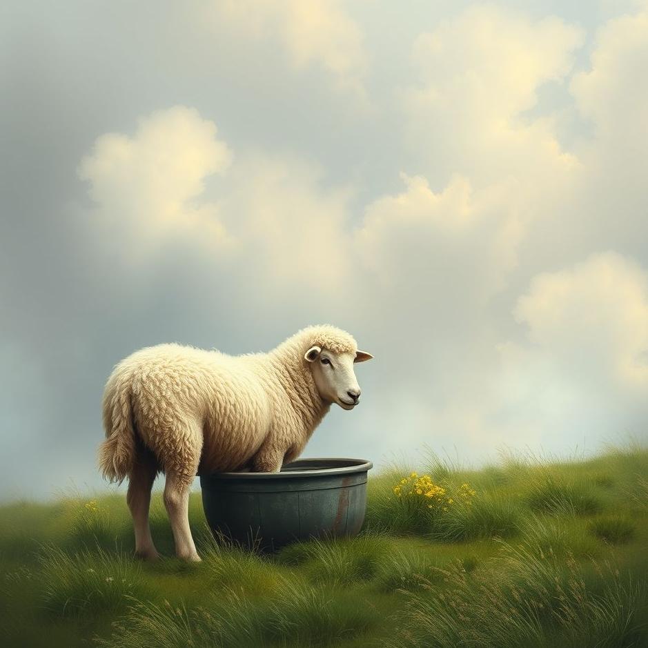 Dream : Seeing washing a sheep in a dream