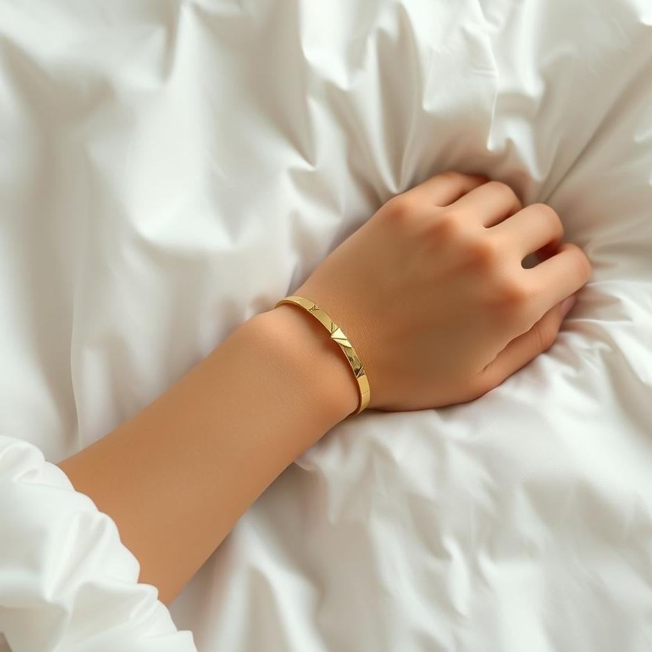 Dream : Seeing wearing a gold bracelet on your arm in a dream