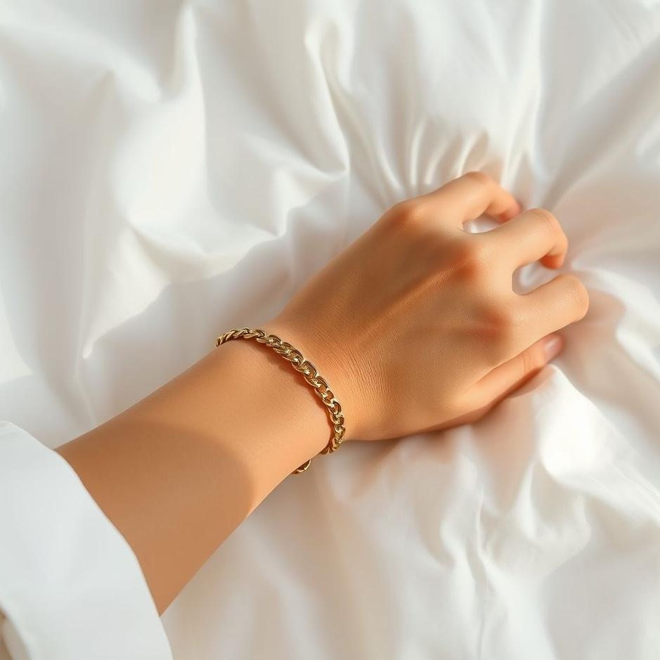 Dream : Seeing wearing a gold chain on the arm in a dream