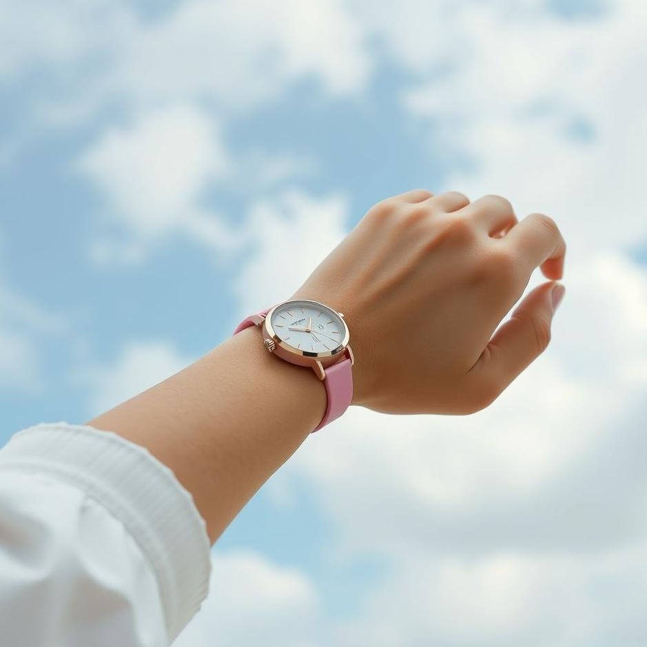 Dream : Seeing wearing a pink wristwatch in a dream