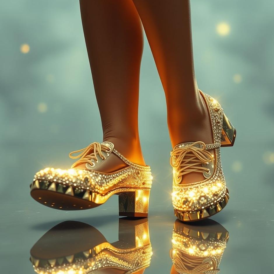 Dream : Seeing wearing shiny shoes in a dream