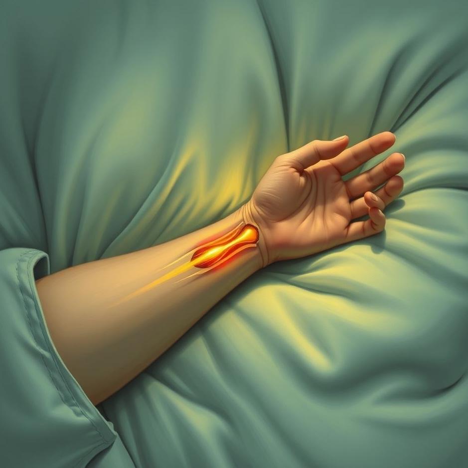 Dream : Seeing your arm being cut off from the wrist in a dream