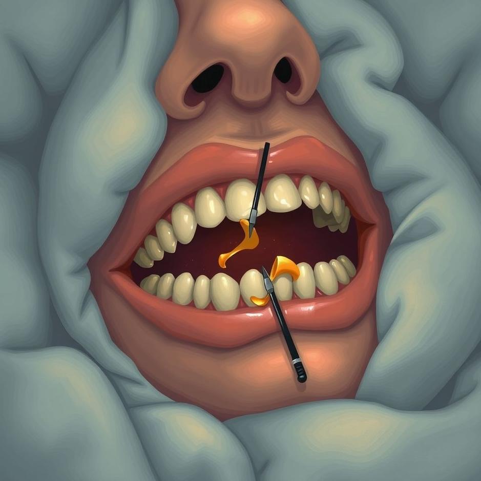 Dream : Seeing your ex-lover's tooth broken in a dream