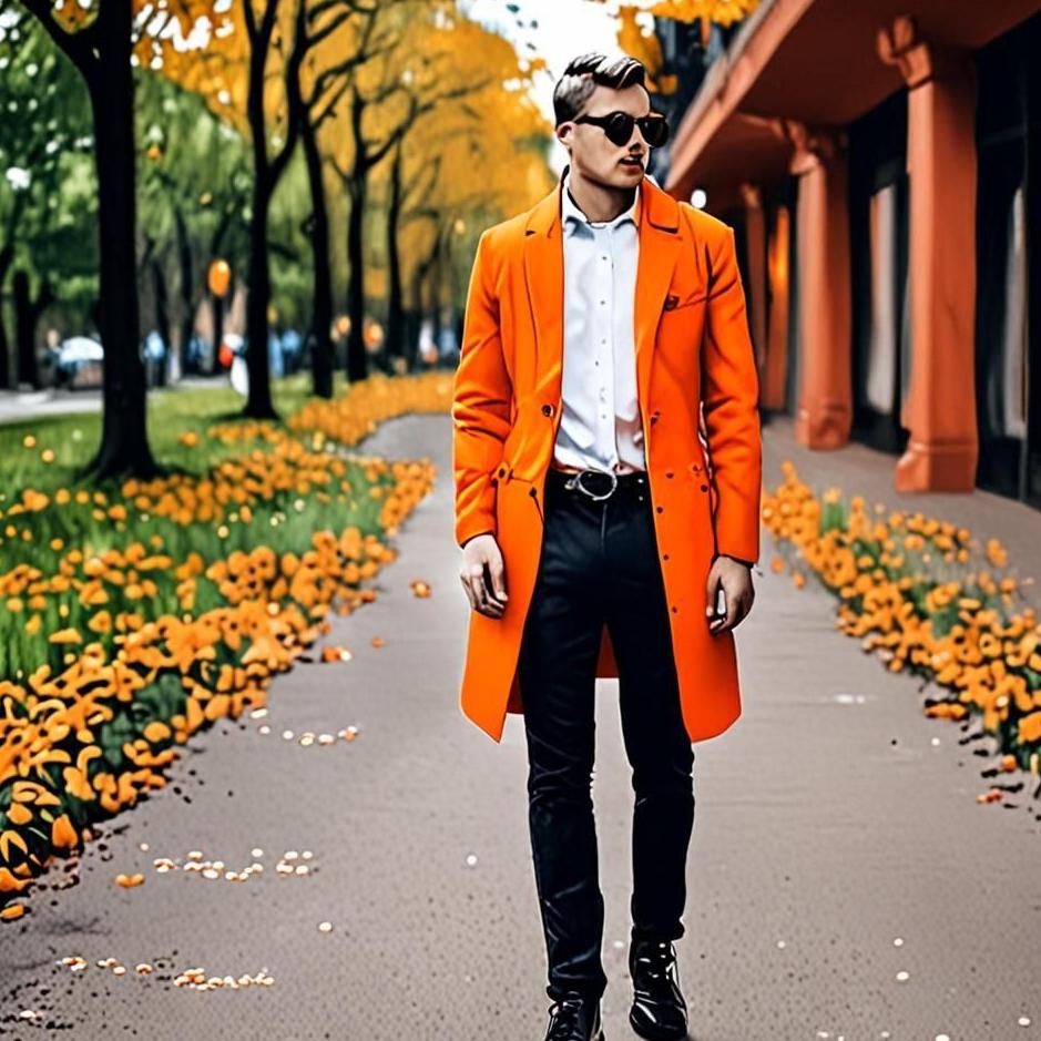 Dream : Seeing your ex-lover wearing orange in your dream