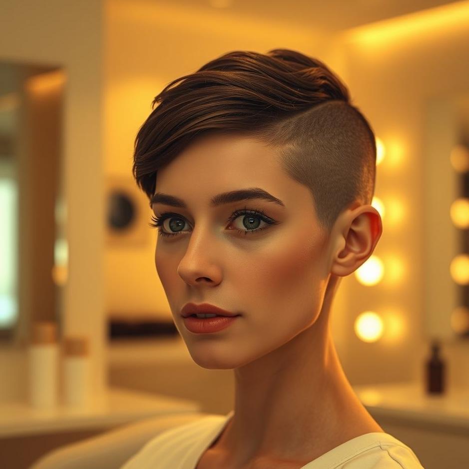 Dream : Seeing your hair cut very short in a dream