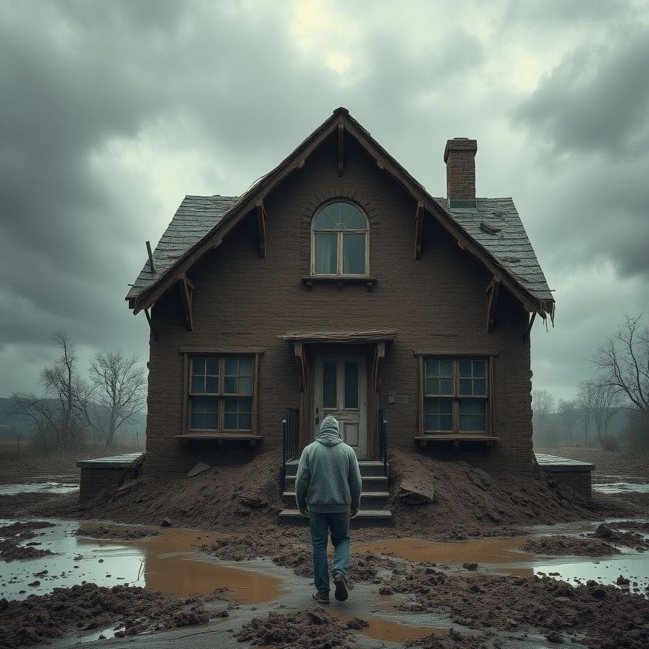 Dream : Seeing your house muddy in your dream
