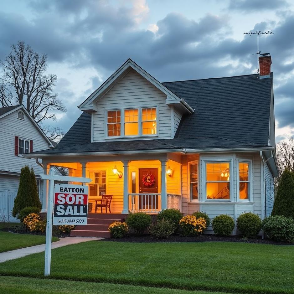 Dream : Seeing your house up for sale in a dream