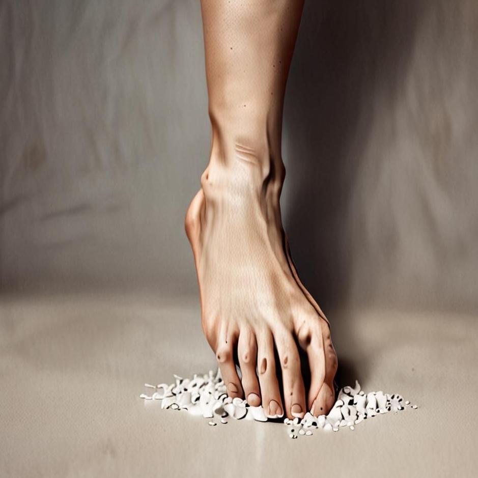 Dream : Seeing your left foot in plaster in your dream