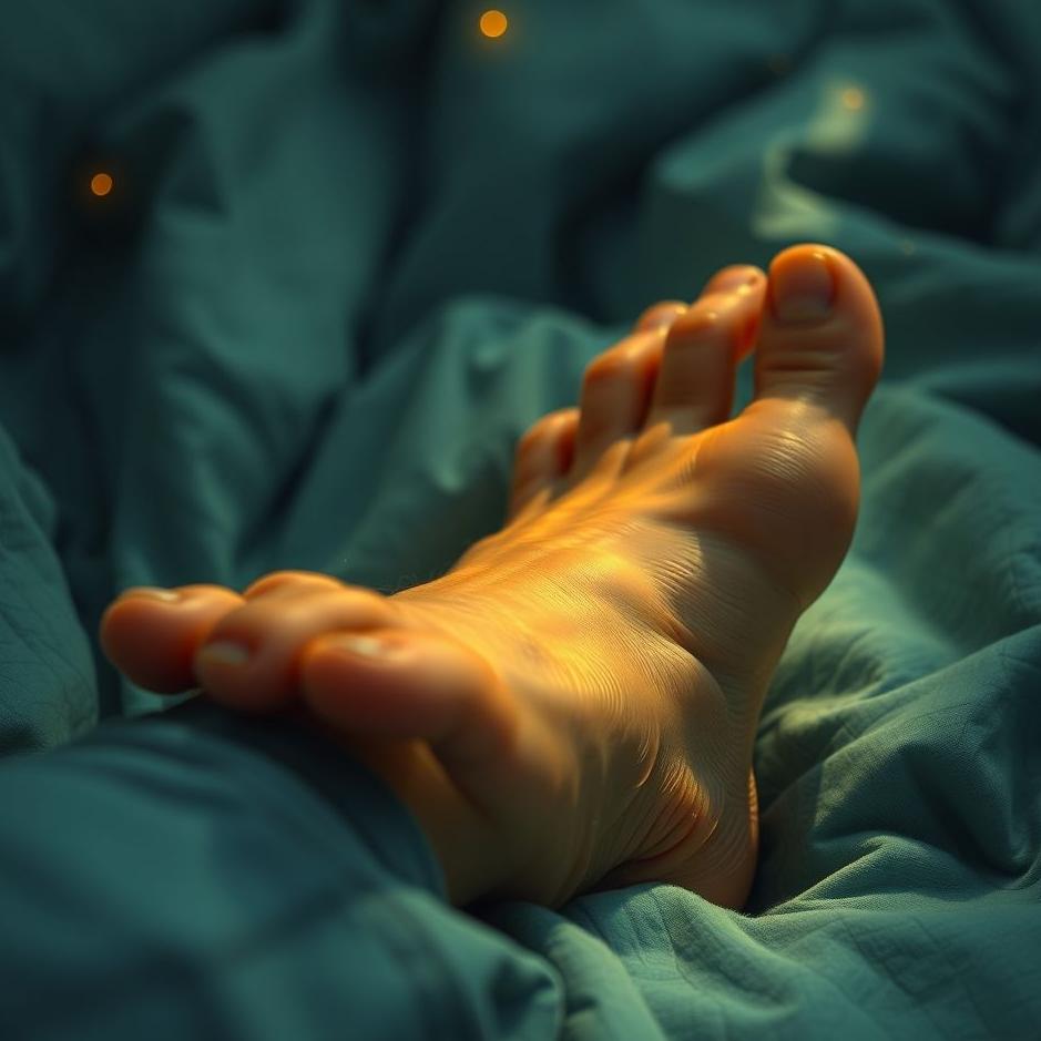 Dream : Seeing your left foot wormed in a dream