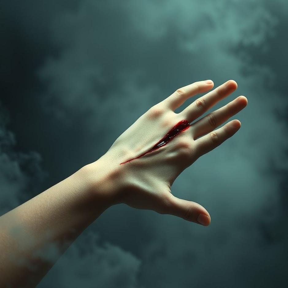 Dream : Seeing your left hand being cut off from your wrist in a dream